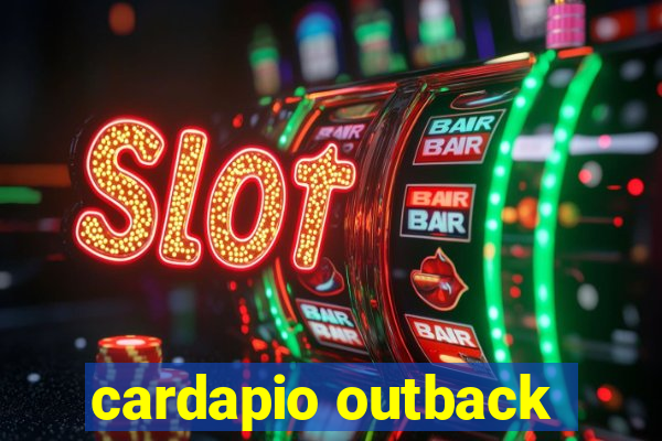 cardapio outback